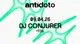 Antidoto Club: Dj Conjurer