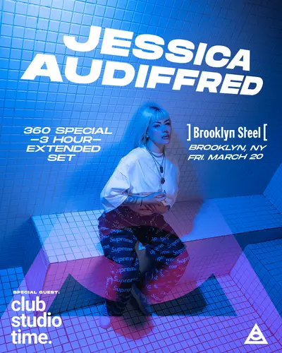 Jessica Audiffred - EDM event at Brooklyn Steel in New York City