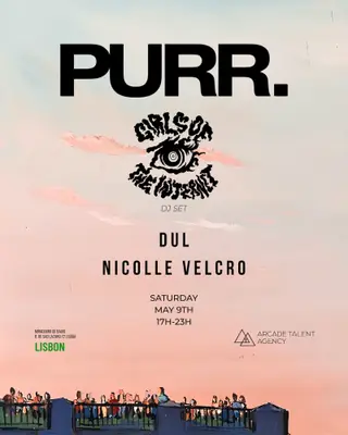 PURR. rooftop session with Girls of the Internet (DJ Set) at Miradouro de Baixo