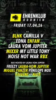 EhrenKlub in Odonien #27 mit BLNK, ENFAN, Noise Not War, RBX uvm Cologne 2026 - Events EDM news from EDMDanceDirectory.com