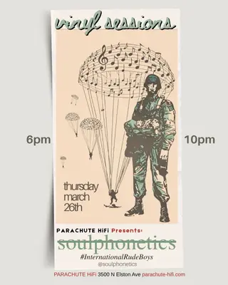 VINYL SESSIONS at Parachute HIFI VINYL SESSIONS at Parachute HIFI