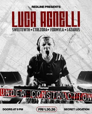 UNDER CONSTRUCTION FRIDAY at TBA