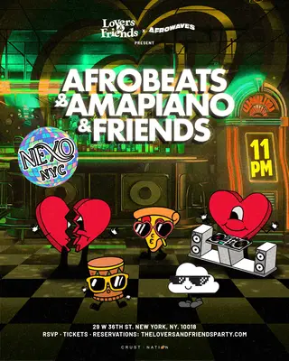 AFROBEATS & AMAPIANO: AfroWaves Party NYC at Nexo AFROBEATS & AMAPIANO: AfroWaves Party NYC at Nexo