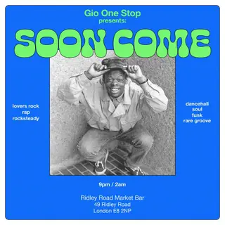 Soon Come at Ridley Road Market Bar