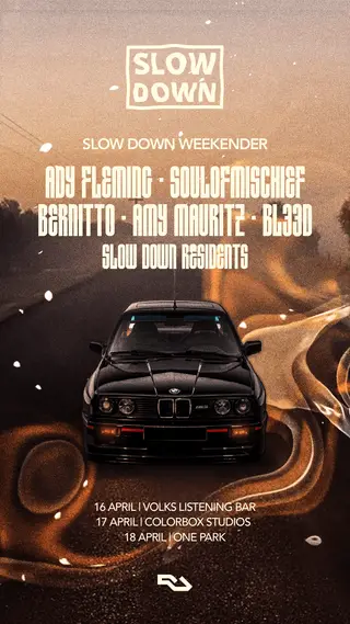 Slow Down / Weekender at ColorBox Studios Slow Down / Weekender at ColorBox Studios