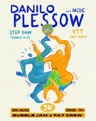 Bubble Jam X FA7 Crew invite Danilo Plessow (MCDE) at Macadam