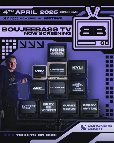 BoujeeBass TV presents: NOIR Headline Show - EDM event at Lakota in Brussels