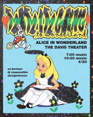 momimgoing to Wonderland at TBA - Davis Theater