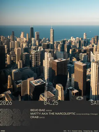 Matty aka The Narcoleptic,Beijo Bae, Crab at Atdge Seoul