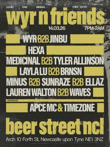 WYR N FRIENDS at Beer Street WYR N FRIENDS at Beer Street
