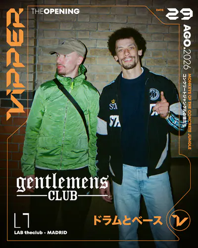 VIPPER Opening Party with Gentlemen's Club - EDM event at LAB theCLUB in Madrid