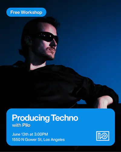 Producing Techno with Pilo - EDM event at IO Music Academy LA in Los Angeles