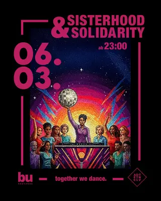 Sisterhood & Solidarity - together we dance - at Beate Uwe Sisterhood & Solidarity - together we dance - at Beate Uwe