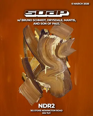 SOAP009: Bruno Schmidt, Drysdale, Mantis, and Son of Paul at Next Door Records Two SOAP009: Bruno Schmidt, Drysdale, Mantis, and Son of Paul at Next Door Records Two