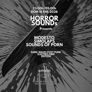 Horror Sounds at Sala Siroco