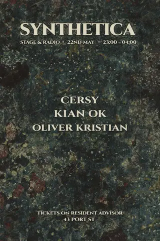 Synthetica - Kian OK, Cersy at Stage and Radio Synthetica - Kian OK, Cersy at Stage and Radio