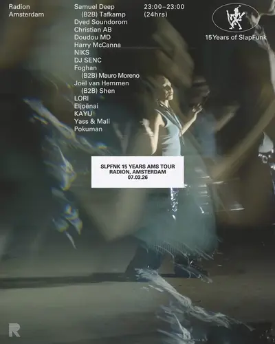 SLPFNK 15 YEARS - RADION SLPFNK 15 YEARS - RADION - EDM event at RADION in Amsterdam