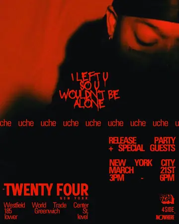 Uche 'i left u so u wouldn't be alone' Release Party at TBA - Wolrd Trade Center Oculus Uche 'i left u so u wouldn't be alone' Release Party at TBA - Wolrd Trade Center Oculus