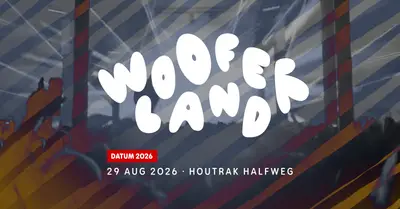 Wooferland festival 2026 - EDM event at Spaarnwoude (Deelplan Houtrak) in Amsterdam