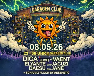 HYPERRAVE with DICA (LIVE), VAENT & MORE + SCHRANZ FLOOR by Aesthetic at Garagen