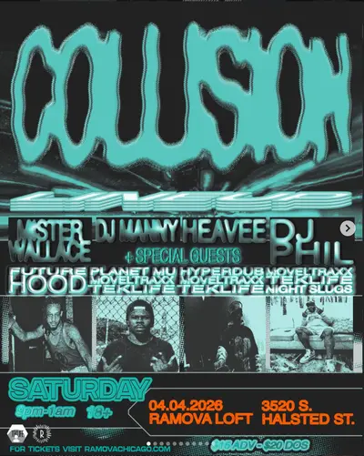 Collusion Collusion - EDM event at Ramova Theatre in Chicago