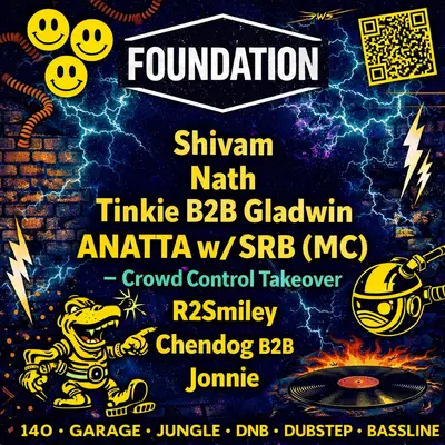 FOUNDATION - EDM event at Stage and Radio in Paris