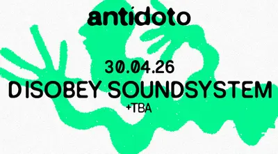 Antidoto Club: Disobey Soundsystem - EDM event at Sala ART in Madrid