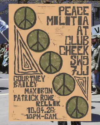 Peace Militia at Club Cheek Peace Militia at Club Cheek