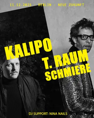 Kalipo & T. Raumschmiere Concert Berlin at Neue Zukunft