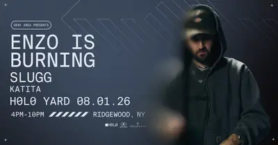 Enzo is Burning with slugg *Open Air* - EDM event at H0l0 Yard in New York City