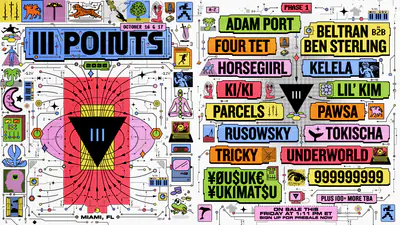 III Points 2026 - EDM event at Mana Wynwood in Miami