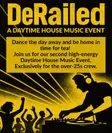 Derailed 2.0 - Daytime House Music party - Tetbury Goods Shed thumbnail