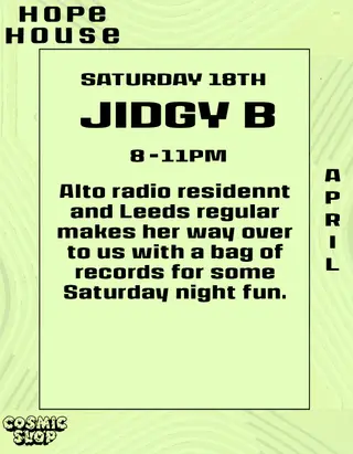 Jidgy B at Hope House