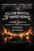 club moto 3rd birthday thumbnail club moto 3rd birthday thumbnail