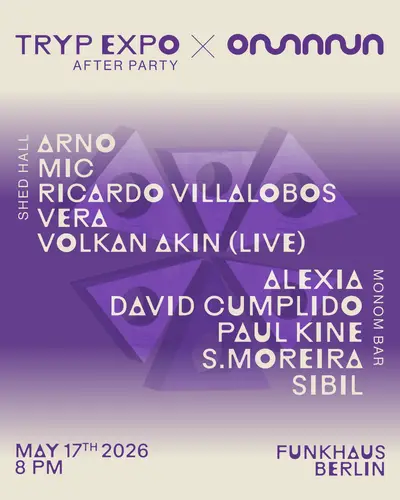 TRYP EXPO X OMANA - EDM event at Funkhaus Berlin in Berlin