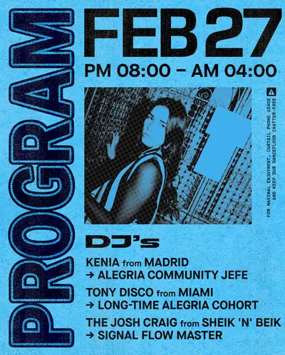 Alegria presents: The Road to Okeechobee - EDM event at Outer Heaven in New York City