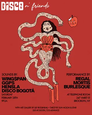 'Disco n'friends: The Red Room' at Telephone