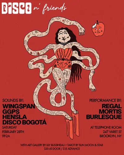 'Disco n'friends: The Red Room' - EDM event at Telephone in New York City