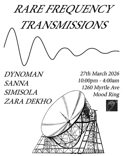 Rare Frequency Transmissions - EDM event at Mood Ring in New York