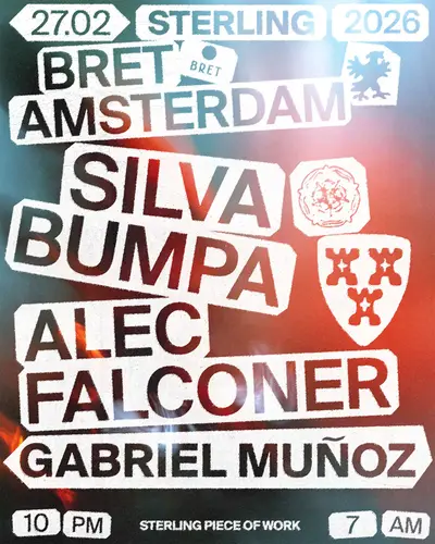 Sterling x BRET - EDM event at BRET in Amsterdam