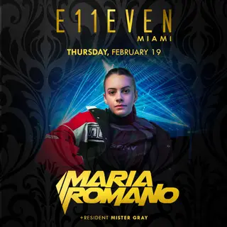 Maria Romano at E11EVEN at E11EVEN MIAMI