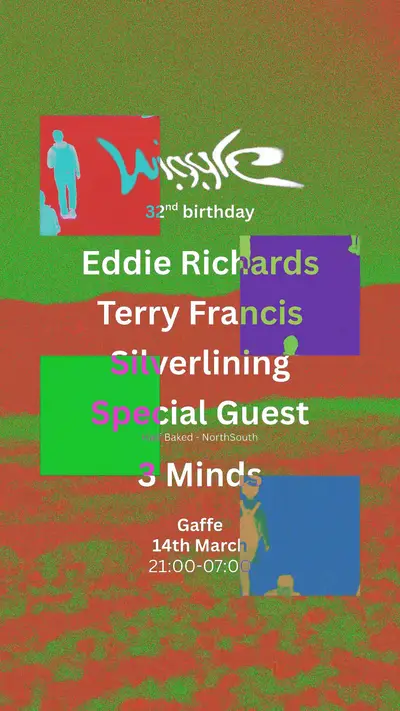 Wiggle 32nd Birthday - EDM event at Gaffe in London