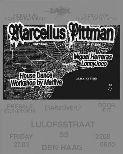 ALMA;RHYTHM - EDM event at Laak in The Hague