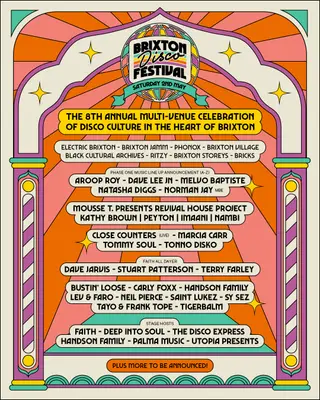 Brixton Disco Festival 2026 at Various Venues Brixton Disco Festival 2026 at Various Venues