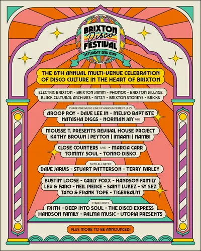Brixton Disco Festival 2026 - EDM event at Various Venues in London