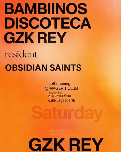 Bambiinos - EDM event at Magerit Cocktail Bar in Miami