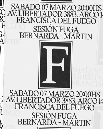 Sesión Fuga pres. Bernarda y Martin at Francisca del Fuego Sesión Fuga pres. Bernarda y Martin at Francisca del Fuego