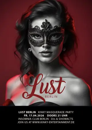 LUST-Berlin Kinky Maskenball Berlin 2026 | Tickets & Lineup - EDM news article