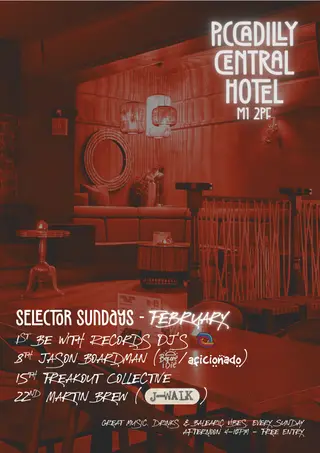 Selector Sundays - Martin Brew (J-Walk) at Piccadilly Central