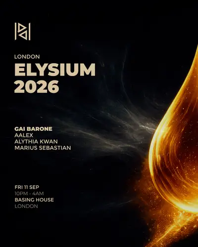 ELYSIUM 2026 · Patchouli Deep with Gai Barone - EDM event at Basing House in London